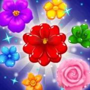 Flower Match Honey Puzzle