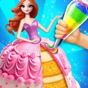 Priness Doll Cake