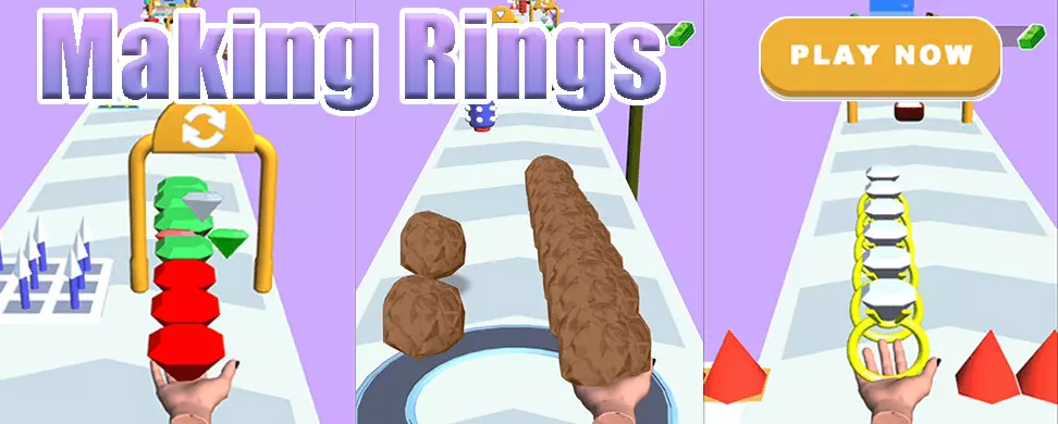Little Metal Rings Game Making Rings
