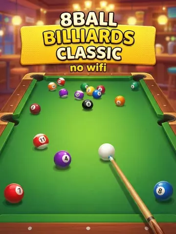 8Ball Billiards Classic no wifi