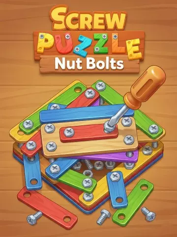 Screw Puzzle Nut Bolts