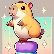 Capybara Jump Up