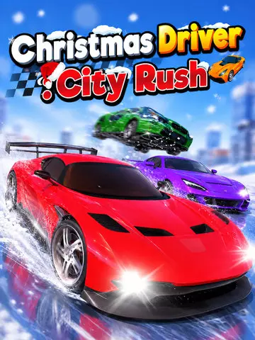 Christmas Driver City Rush