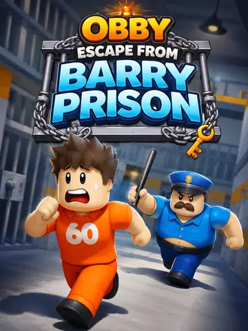 Obby Escape from Barry Prison