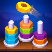 Nut Sorting Puzzle Game