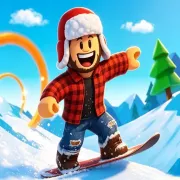 Snow Rider Obby Parkour