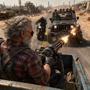 Grandfather Road Chase Realistic Shooter Guns