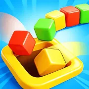Cube to Hole Puzzle