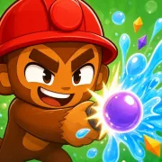 Monkey Bubble Defense