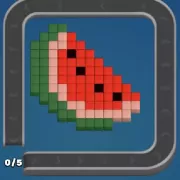 Pixel Flow Color Blast Puzzle